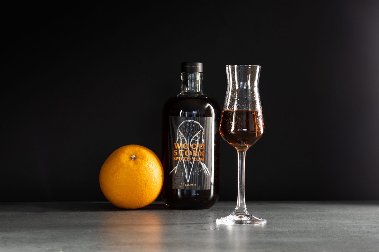 Rum tells a story WOOD STORK Rum